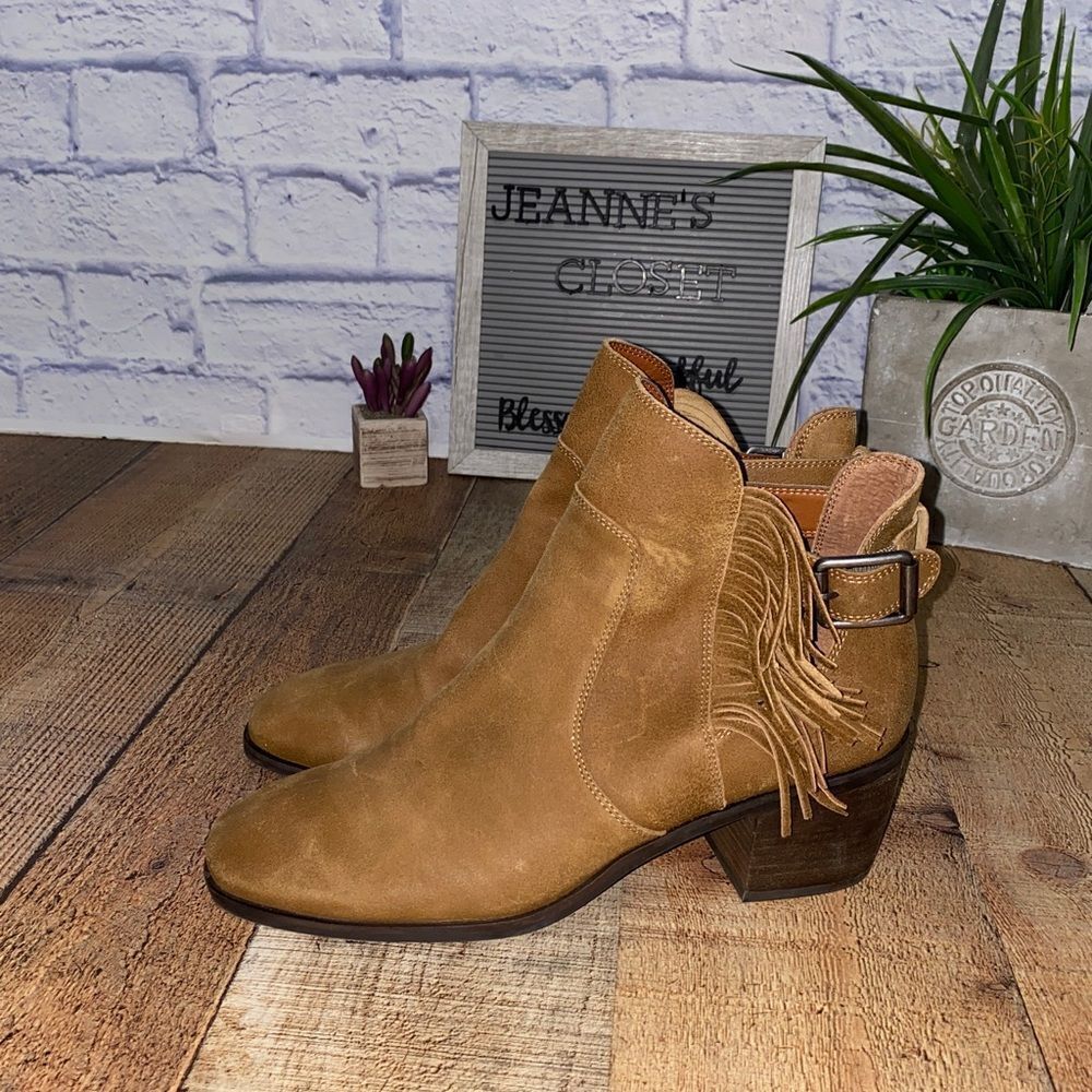 Lucky brand makenna ankle boot in tapenade size 10 - Picture 2 of 11